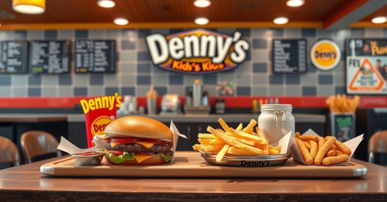 Denny’s Kids’ Menu With Prices For 2026