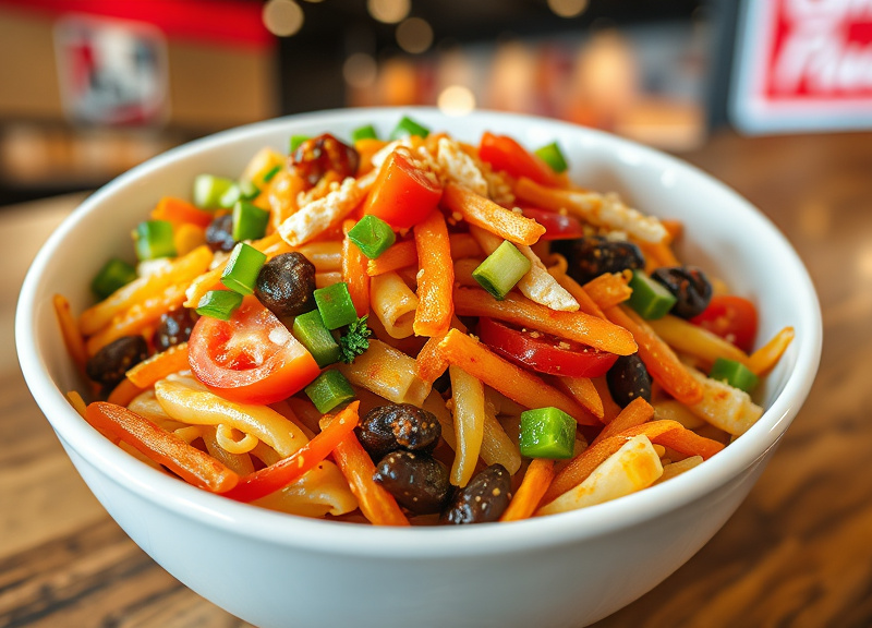 Are there vegetarian bowls available at Panda Express?