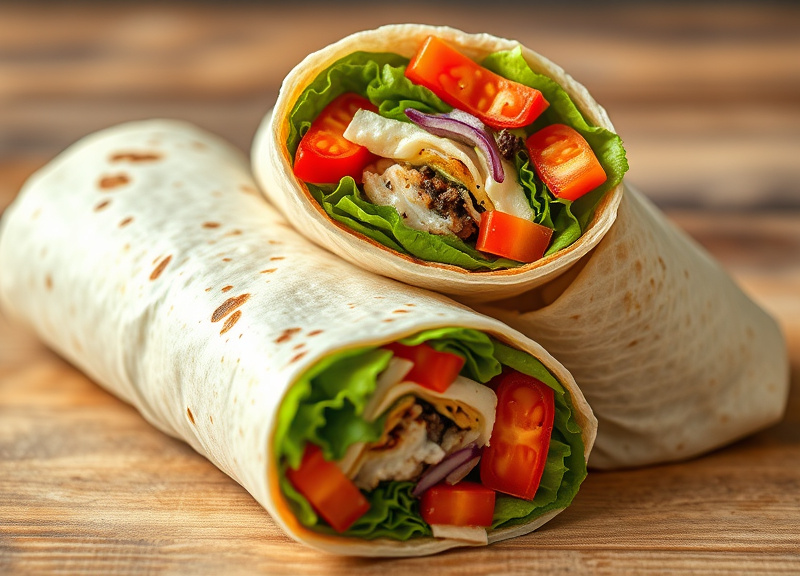 Classic & Vegetarian Wraps