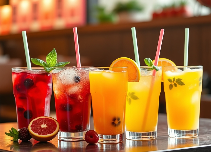 Fruit Juices and Refreshers
